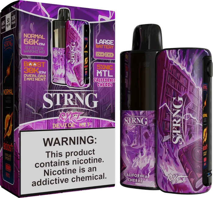 California Cherry STRNG KIT package and device