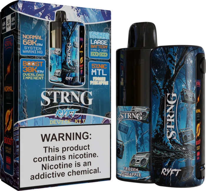 Frozen Pineapple STRNG KIT package and device